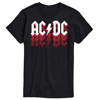 Big & Tall ACDC Logo Fade Tee