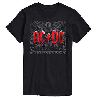 Big & Tall ACDC Black Ice Tee