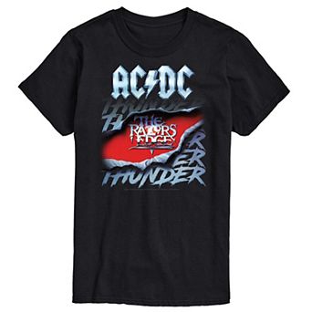 Big & Tall ACDC Thunder Repeated Tee