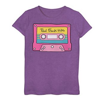 Girls 7-16 Paul Frank Hits Tape Graphic Tee