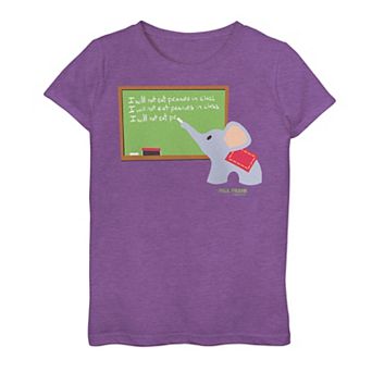 Girls 7-16 Paul Frank Ellie Blackboard Graphic Tee