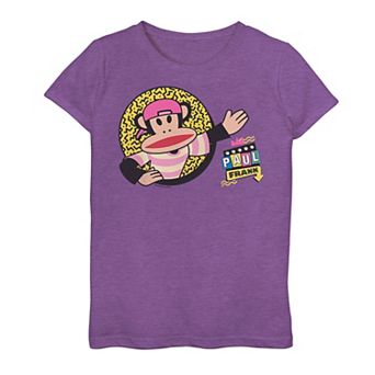 Girls 7-16 Paul Frank Julius Hat Logo Graphic Tee