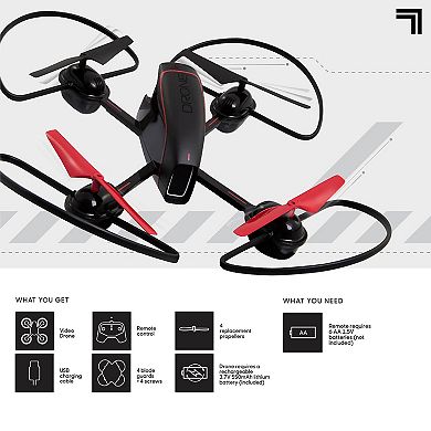 Sharper Image 10" Mach X Drone with Streaming Camera