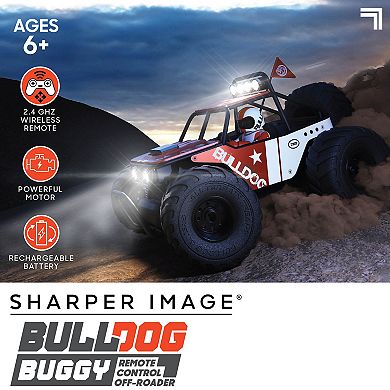 Sharper Image Toy RC Bulldog Buggy Remote Control Off-Roader