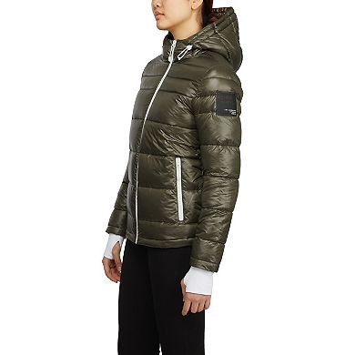 Women's Kendall & Kylie Packable Down Puffer Jacket