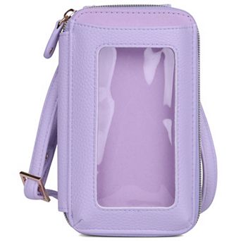 Julia Buxton Pebble Everywhere RFID-Blocking Wallet on a String