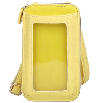 Julia Buxton Pebble Everywhere RFID-Blocking Wallet on a String