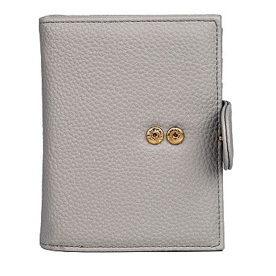 Julia Buxton Pebble Lexington RFID-Blocking Wallet