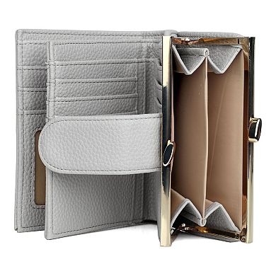 Julia Buxton Pebble Lexington RFID-Blocking Wallet