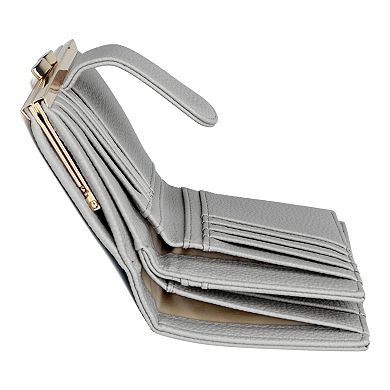 Julia Buxton Pebble Lexington RFID-Blocking Wallet