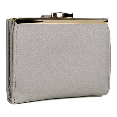 Julia Buxton Pebble Lexington RFID-Blocking Wallet