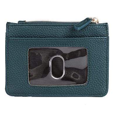 Julia Buxton Pebble Slot RFID-Blocking Coin Case