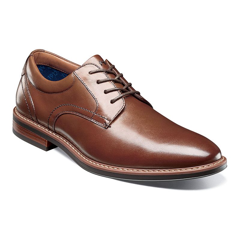 Nunn Bush® Centro Flex Men's Oxford Dress Shoes, Size: 10 Wide, Red