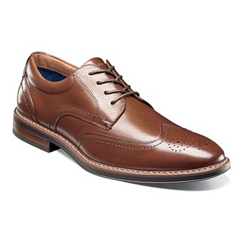 Nunn Bush® Centro Flex Men's Wingtip Toe Oxford Dress Shoes