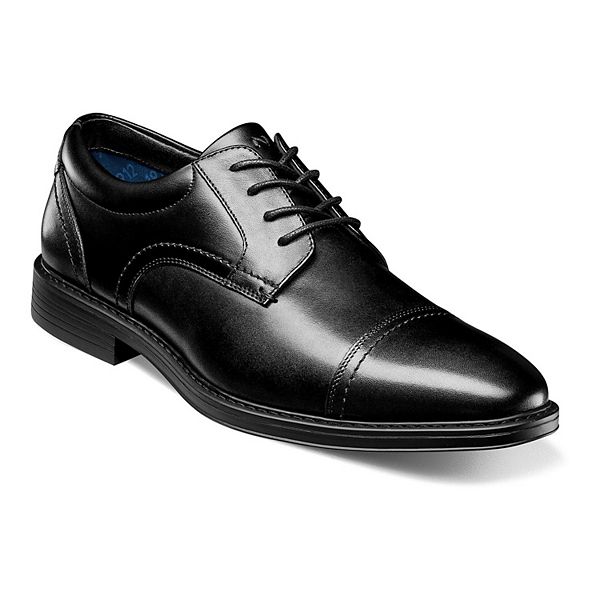 Nunn Bush Centro Flex Cap Toe Oxford 8.5 Men s Black