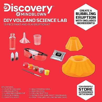 Discovery #Mindblown DIY Volcano Science Lab Reusable Volcano Kit