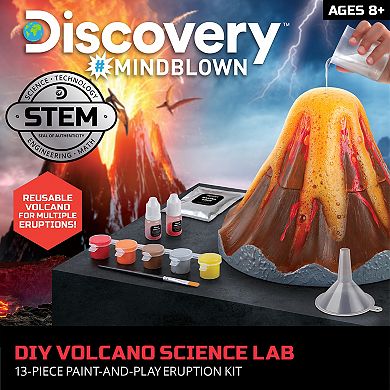 Discovery #Mindblown DIY Volcano Science Lab Reusable Volcano Kit