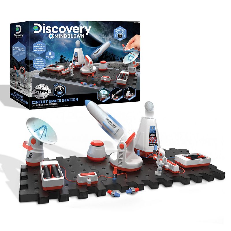 Discovery #Mindblown Circuit Space Station Galactic Experiment Set Build-It