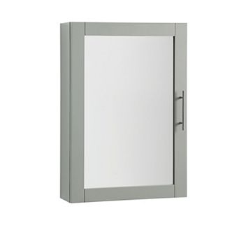 Crosley Savannah Mirrored Wall Cabinet