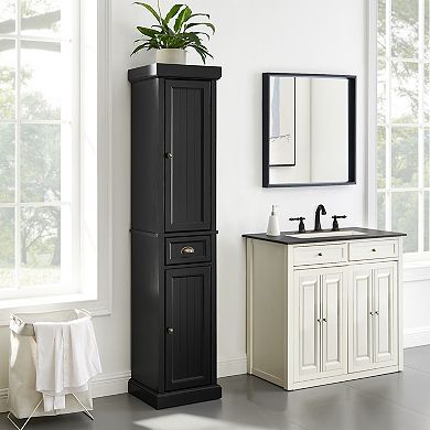 Crosley Seaside Tall Linen Cabinet