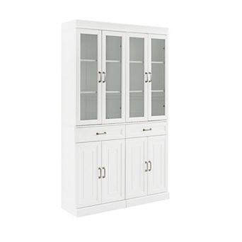 Crosley Stanton Glass Door Pantry 2 pc Set