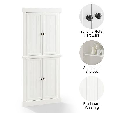 Crosley Shoreline Tall Corner Pantry