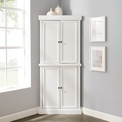 Crosley Shoreline Tall Corner Pantry