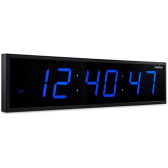 Ivation Huge 24 Inch Large Big Oversized Digital LED Wall Clock