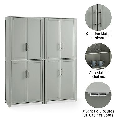 Crosley Savannah Pantry 2-piece Set