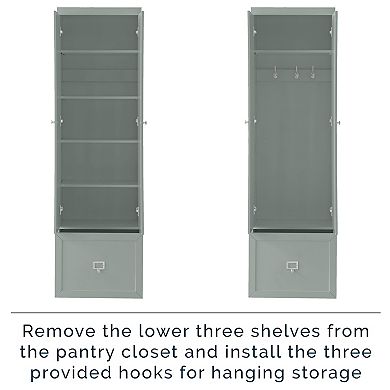 Crosley Harper Convertible Pantry Closet