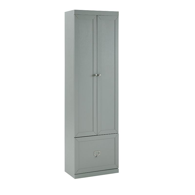 Crosley Harper Convertible Pantry Closet, Grey