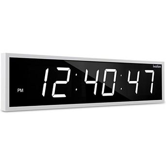Ivation Huge 36 Inch Large Big Oversized Digital LED Wall Clock