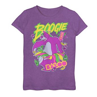 Girls 7-16 Jungle Book Boogie Baloo Graphic Tee