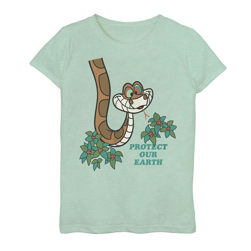 Girls 7-16 Jungle Book Protect Our Earth Graphic Tee, Girls, Size: XS