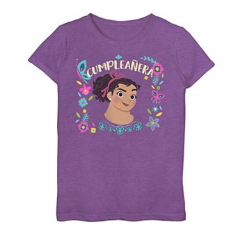 Girls 7-16 Encanto Luisa Floral Cumpleañera Graphic Tee