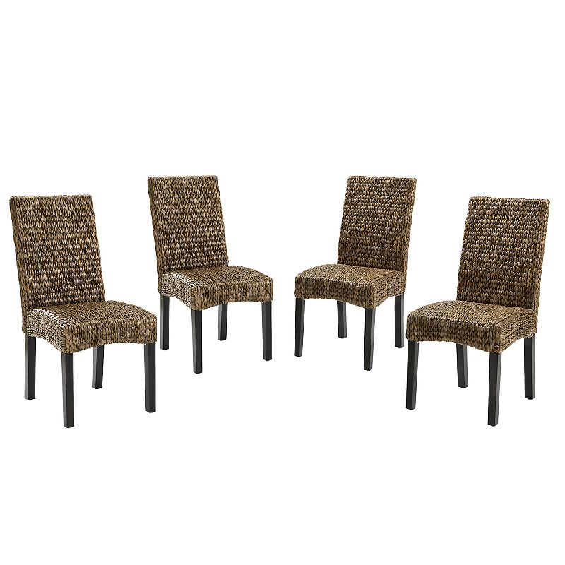 49030391 Crosley Edgewater Dining Chair 4-piece Set, Brown sku 49030391
