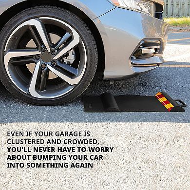 Raxgo Car Parking Mat, Garage Parking Aid Tire Stopper For Cars