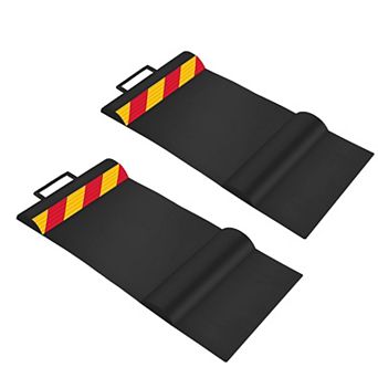 Raxgo Car Parking Mat, Garage Parking Aid Tire Stopper For Cars