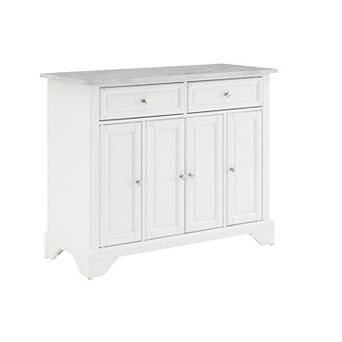 Crosley Avery White Kitchen Island/Cart