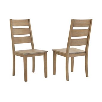 Crosley Joanna 2 pc Ladder Back Chair Set
