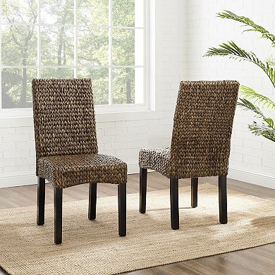 Crosley Edgewater 2-Piece Dining Chair Set