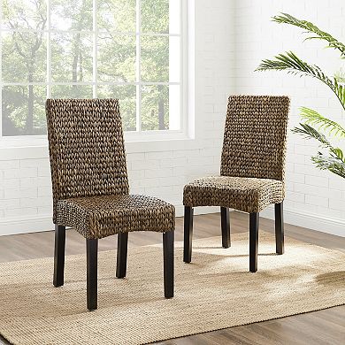 Crosley Edgewater 2-Piece Dining Chair Set