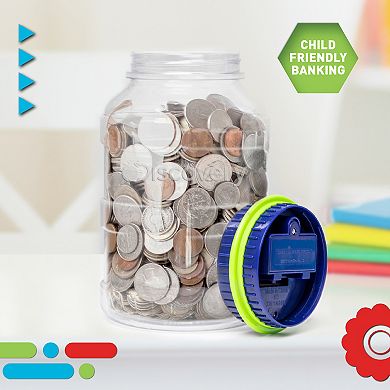 Discovery Kids Digital Coin-Counting Money Jar