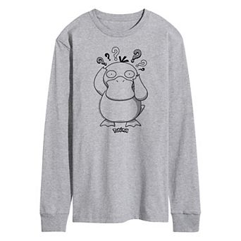 Men's Pokémon Psyduck Long Sleeve Tee
