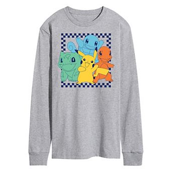 Men's Pokémon Group Long Sleeve Tee