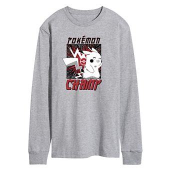 Men's Pokémon Champ Long Sleeve Tee