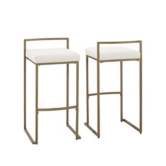Crosley Harlowe 2 pc Bar Stool Set