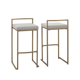 Crosley Harlowe 2 pc Bar Stool Set