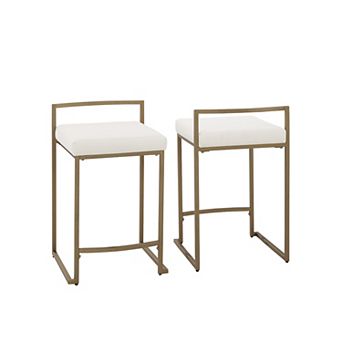 Crosley Harlowe 2 pc Counter Stool Set