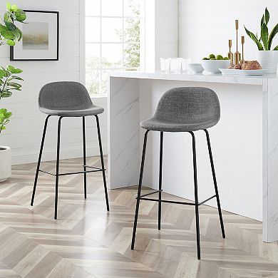 Crosley Riley 2-Piece Bar Stool Set